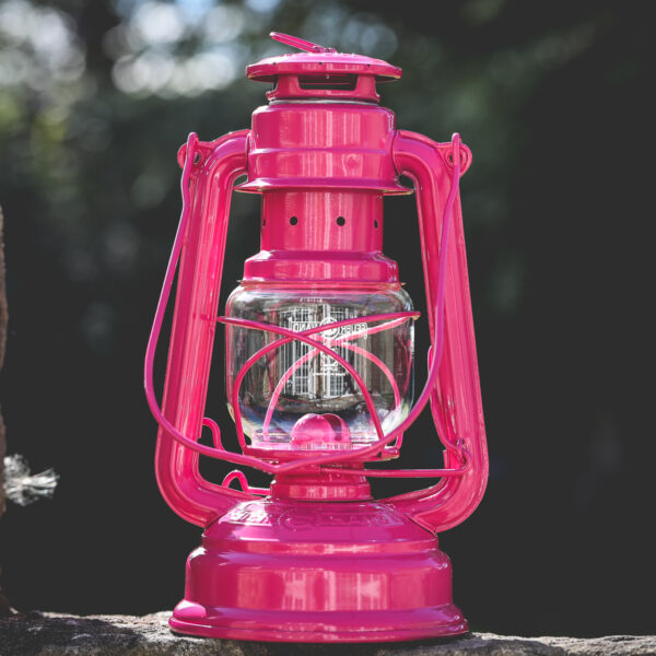 Feuerhand Baby Special 276 Hurricane Lantern - Pink