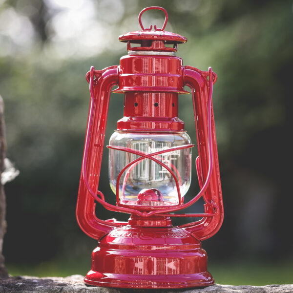 Feuerhand Baby Special 276 Hurricane Lantern - Ruby Red - Image 2