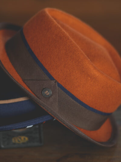 Dasmarca Porkpie Hat - Leo Rust