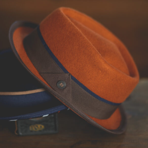 Dasmarca Porkpie Hat - Leo Rust