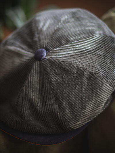 Dasmarca Cord Newsboy Cap - Arlo Olive