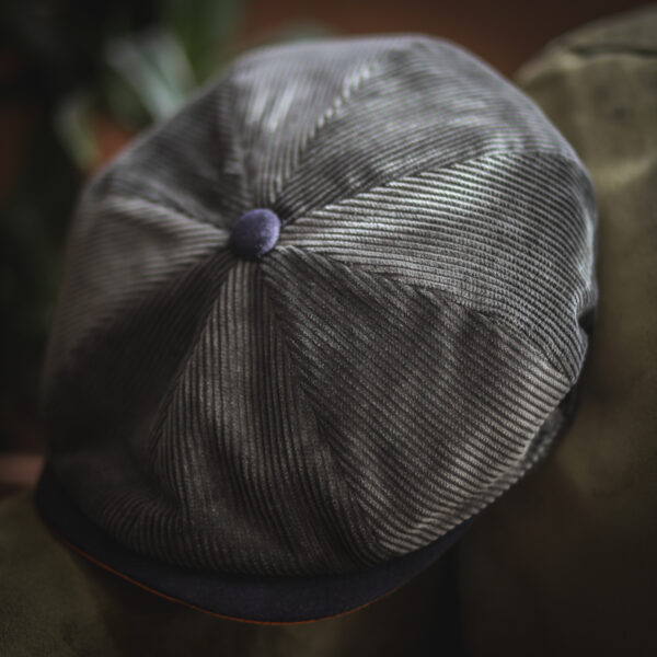 Dasmarca Cord Newsboy Cap - Arlo Olive