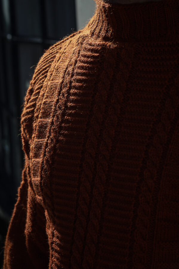 Berties Of Bay Whitby Gansey - Orange - Image 4