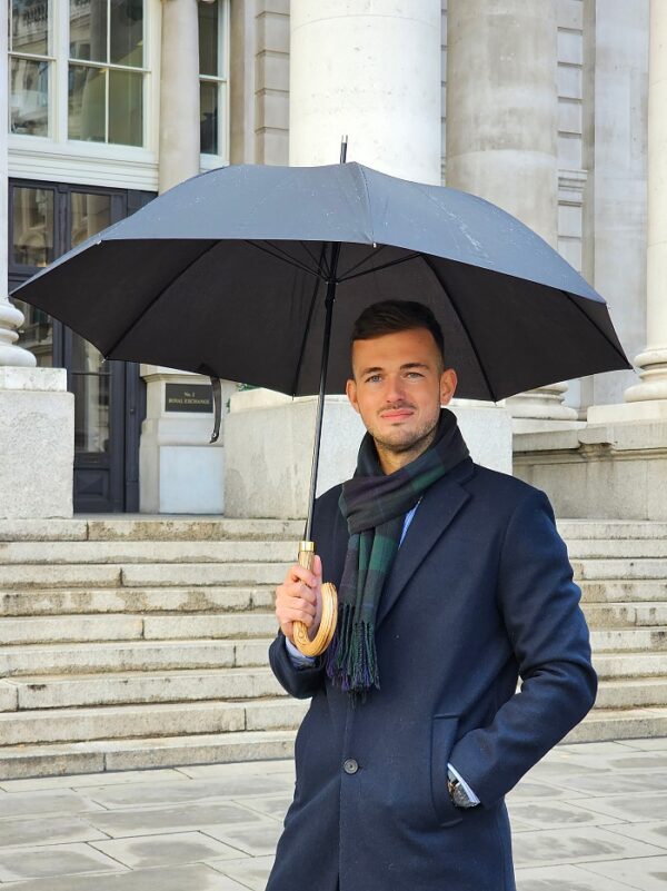 Fulton Commissioner Umbrella - Black - Image 3