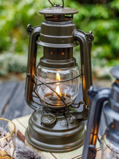 Feuerhand Baby Special 276 Hurricane Lantern - Olive