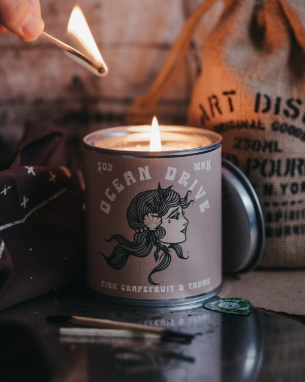 ART DISCO - 'Ocean Drive' Soy Wax Candle