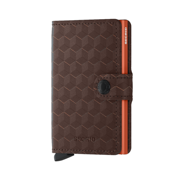 Secrid Miniwallet - Optical Brown/Orange