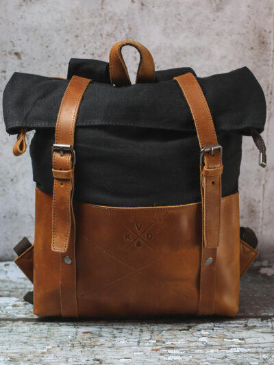 Kovered - Witham Canvas Backpack - Black