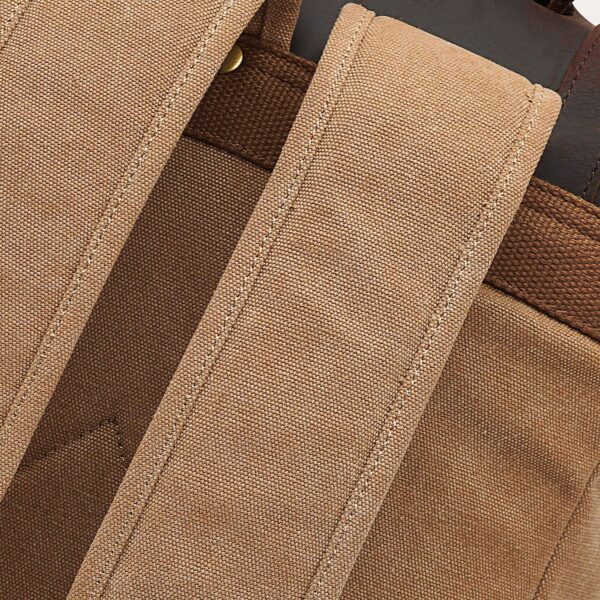 Kovered - Tamar Canvas Backpack - Tan - Image 7