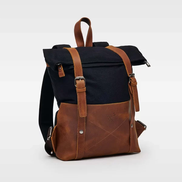 Kovered - Witham Canvas Backpack - Black - Image 6