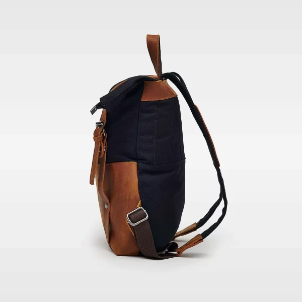 Kovered - Witham Canvas Backpack - Black - Image 7