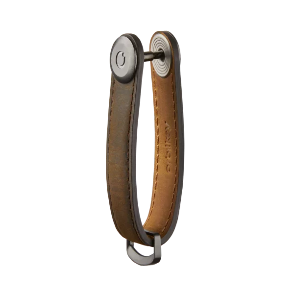 Orbitkey - Crazy-Horse Key Organiser - Oak Brown - Image 3