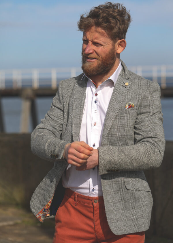 Sunwill - Fitted Chino - Pumpkin Orange - Image 7