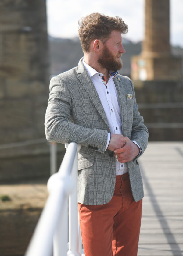 Guide London - Olive Check Jacket - Image 9