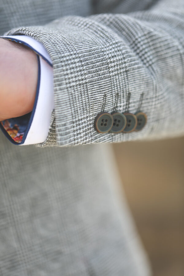 Guide London - Olive Check Jacket - Image 2