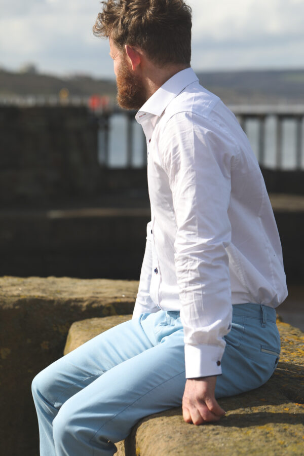 Sunwill - Fitted Chino - Blue - Image 5