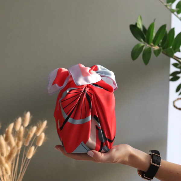 Furoshiki Fabric Gift Wrap - Bonnie & Clyde - Image 4