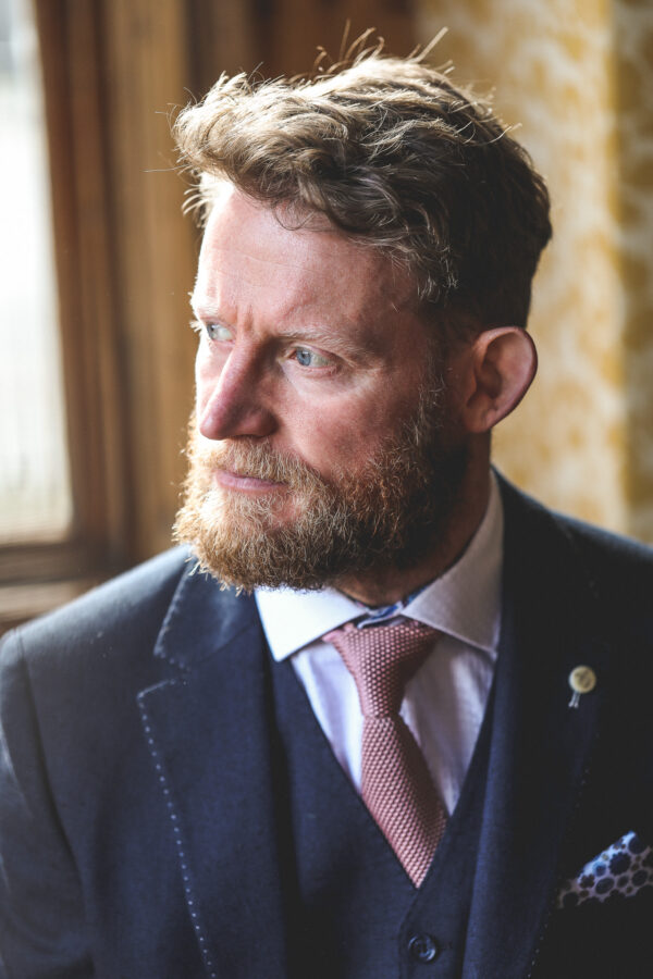 Guide London - Navy Contrast Stitch Jacket - Image 4