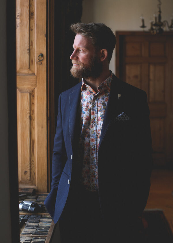 Guide London - Navy Contrast Stitch Jacket - Image 7