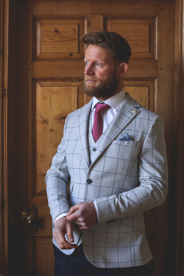Guide London - Grey Check Jacket - Image 6