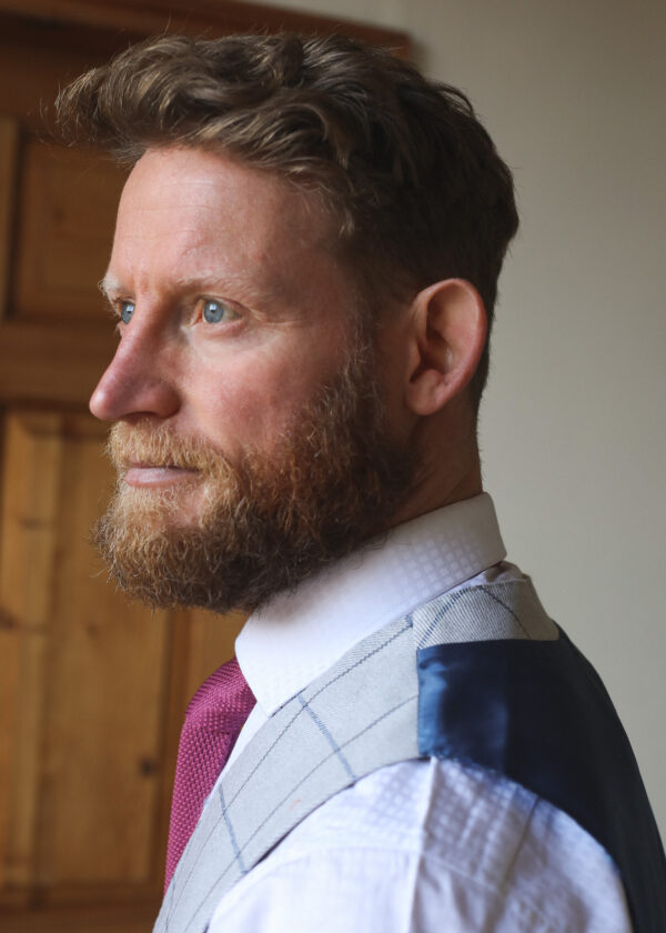 Guide London - Grey Check Waistcoat - Image 2