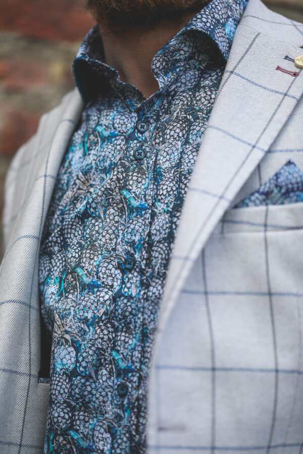 Guide London - Grey Check Jacket - Image 3