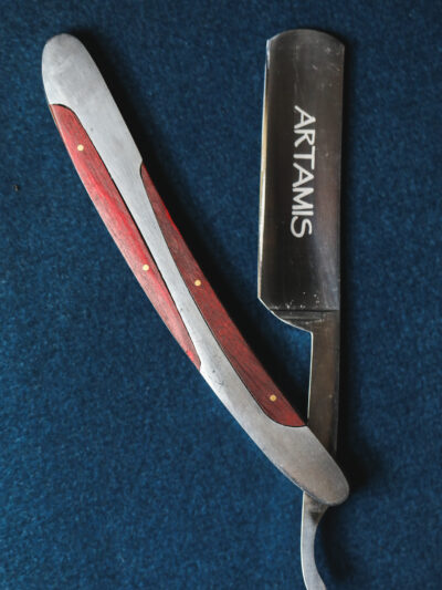 Artamis - Rosewood Cut Throat Straight Razor