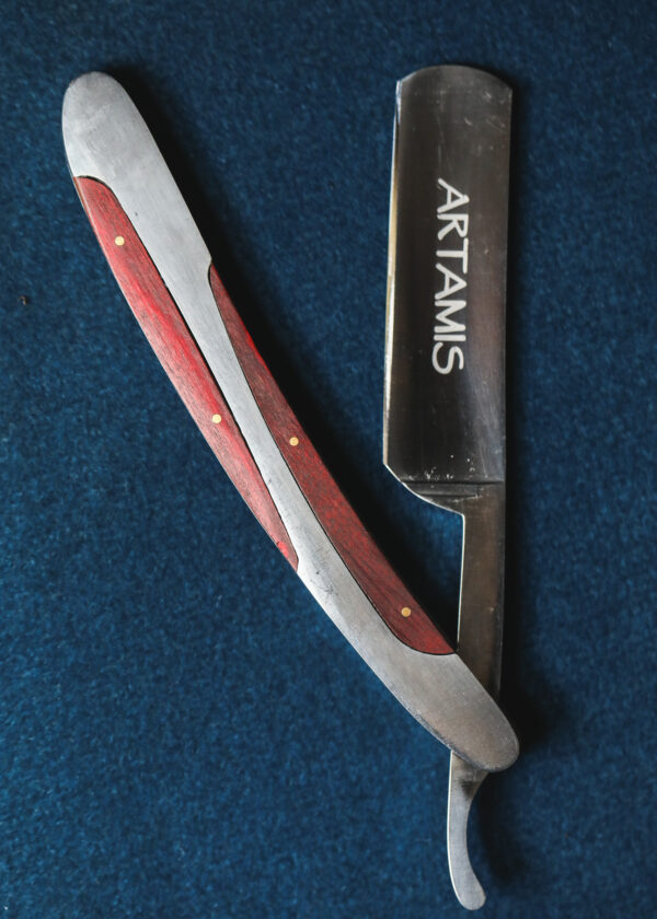 Artamis - Rosewood Cut Throat Straight Razor