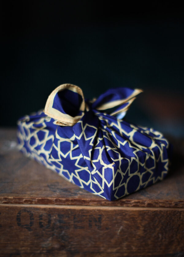 Furoshiki Fabric Gift Wrap - Millionaire Navy - Image 2