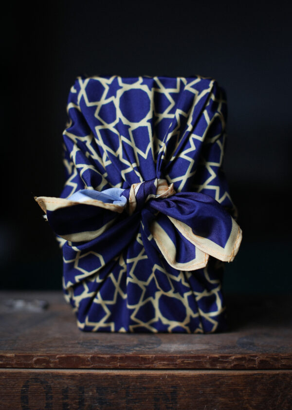 Furoshiki Fabric Gift Wrap - Millionaire Navy
