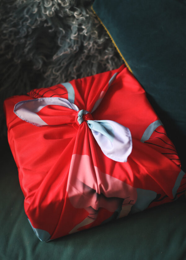Furoshiki Fabric Gift Wrap - Bonnie & Clyde - Image 2