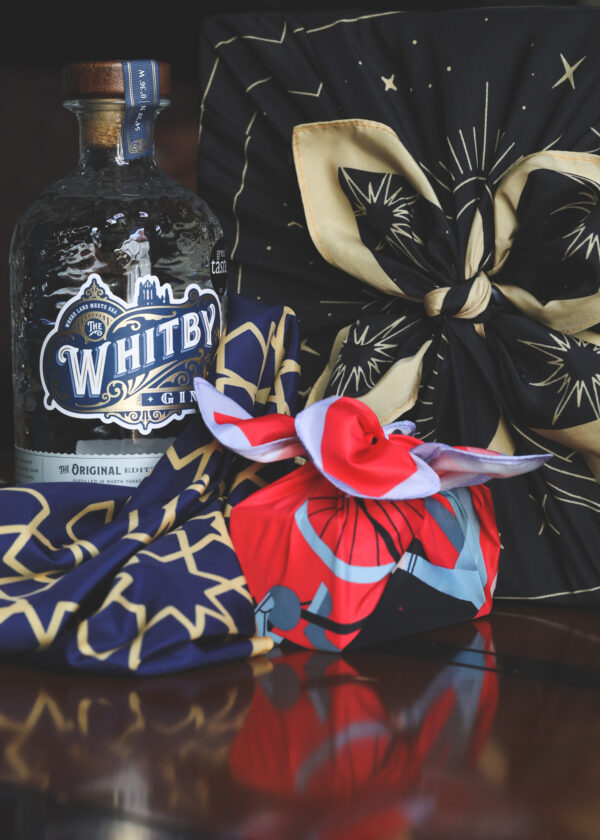 Furoshiki Fabric Gift Wrap - Millionaire Navy - Image 4