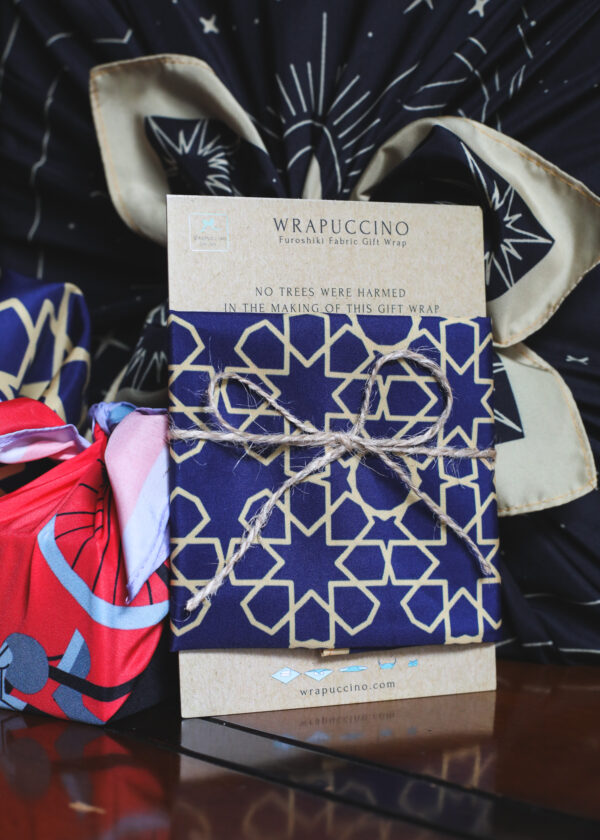 Furoshiki Fabric Gift Wrap - Millionaire Navy - Image 3