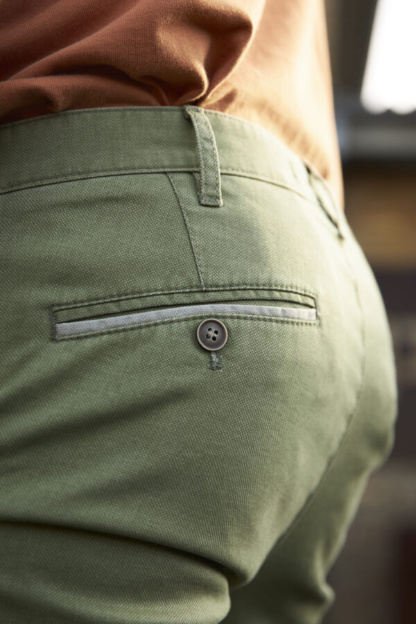 Sunwill - Fitted Chino - Green