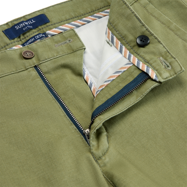 Sunwill - Fitted Chino - Green - Image 3
