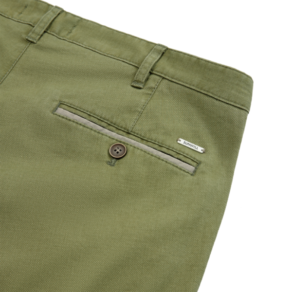 Sunwill - Fitted Chino - Green - Image 4