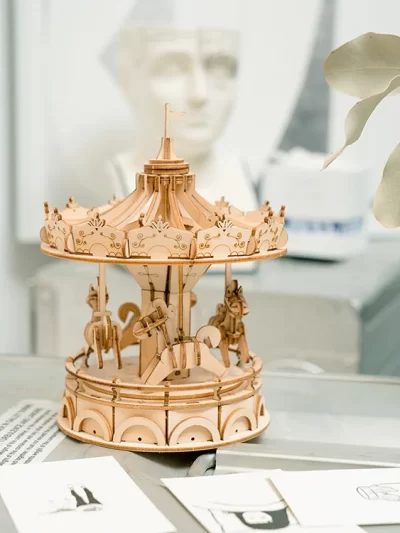 Rolife Wooden Model Kit - Merry Go Round