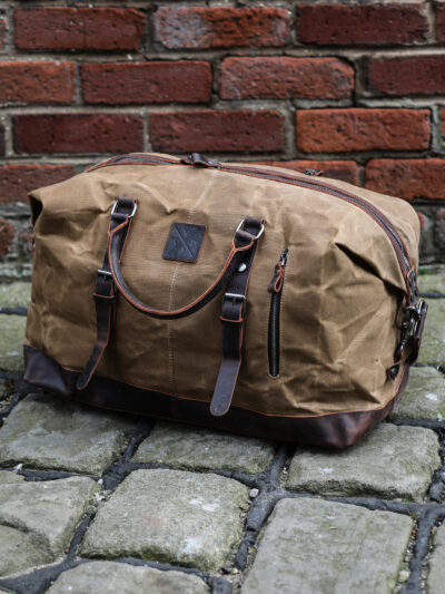 Kovered - Humber Waxed Canvas Holdall - Tan