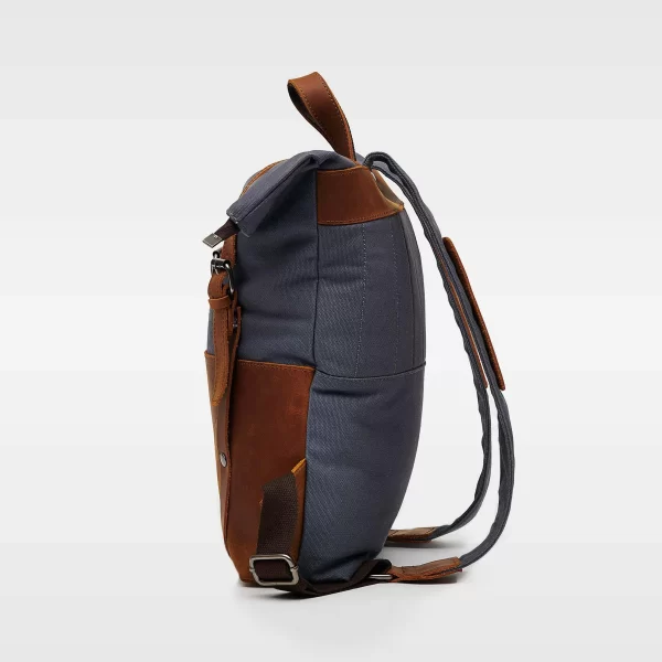 Kovered - Witham Canvas Backpack - Blue - Image 4