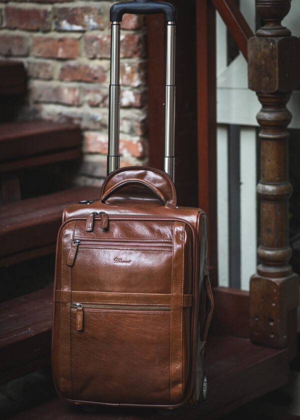 Ashwood Leather - Chestnut Cabin Trolley - Image 2