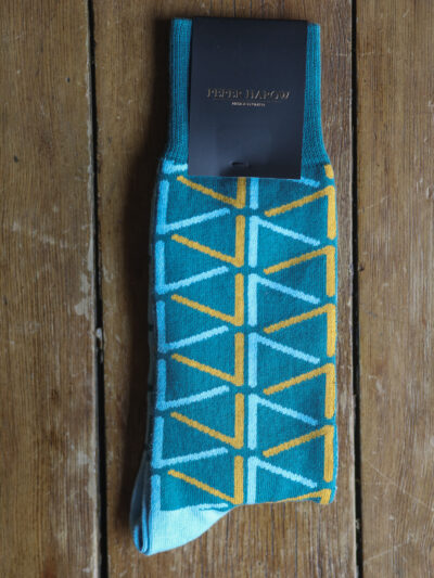 Peper Harow Luxury Socks - Septem Teal