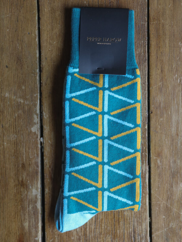 Peper Harow Luxury Socks - Septem Teal