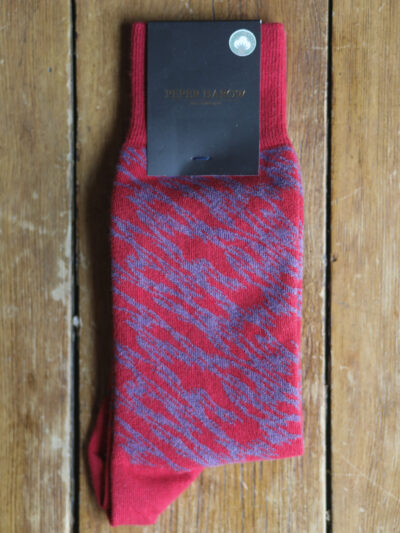 Peper Harow Luxury Socks - Pandemonium Red