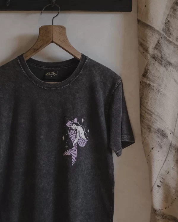 ART DISCO - Original Goods Acid Wash T-Shirt - Image 2