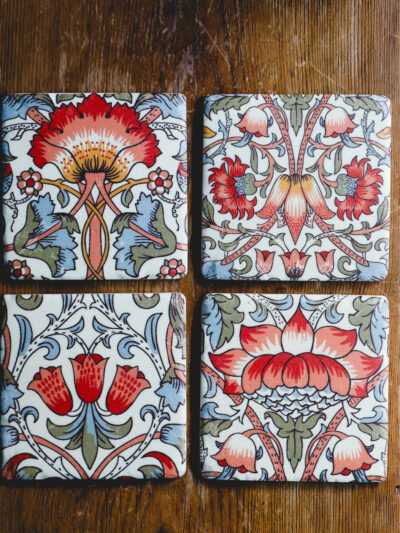 Lotus Flower Coasters - Set of 4