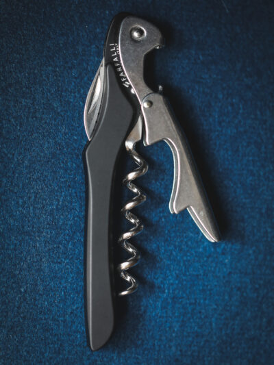 Farfalli Aluminium Corkscrew - Black