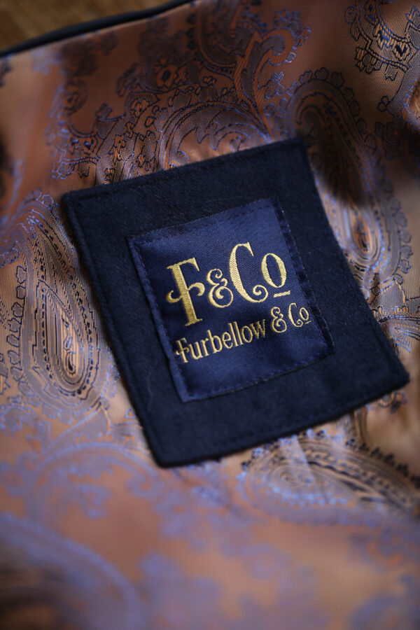 Yorkshire Made Moleskin Waistcoat - Navy - Image 2