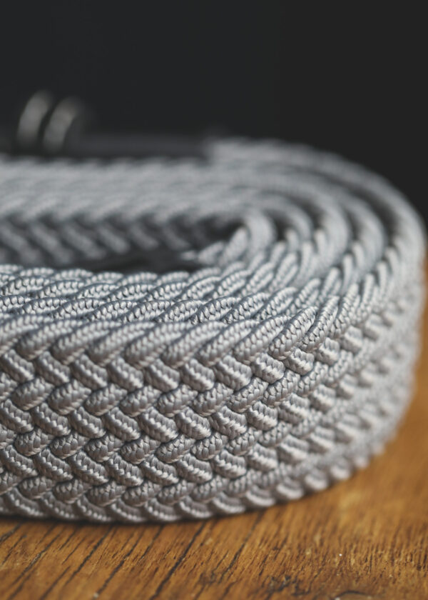 Swole Panda - Recycled Woven Belt - Grey