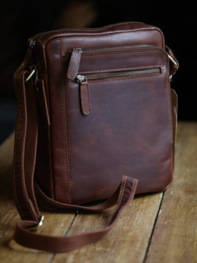 Ashwood Leather - Chestnut K42 Cross Body Bag