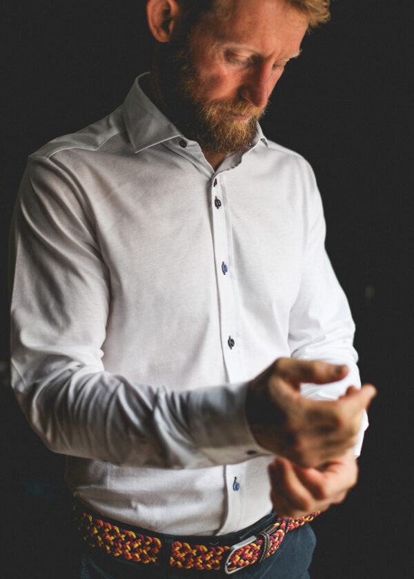 Guide London - Soft Cotton Shirt White - Image 2